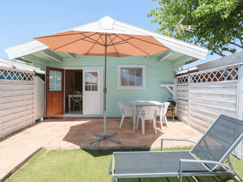 casita playa bungalow palya oliva 4 personas piano